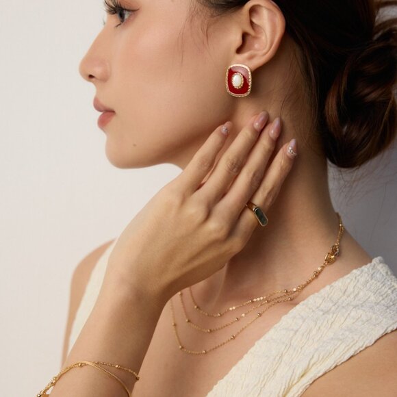 ✨ Artisan Original Multi-Strand Bracelet with Sculptural Toggle Clasp | S925 - Picture 6 of 12